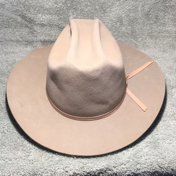 Bradford Long oval wide brim hat 7 silverbelly cross plains beaver glyco-tite - Picture 2 of 16
